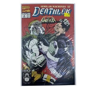 DEATHLOK #6 Similar Machines Guest-Starring The Punisher Signed Denys Cowan VFNM